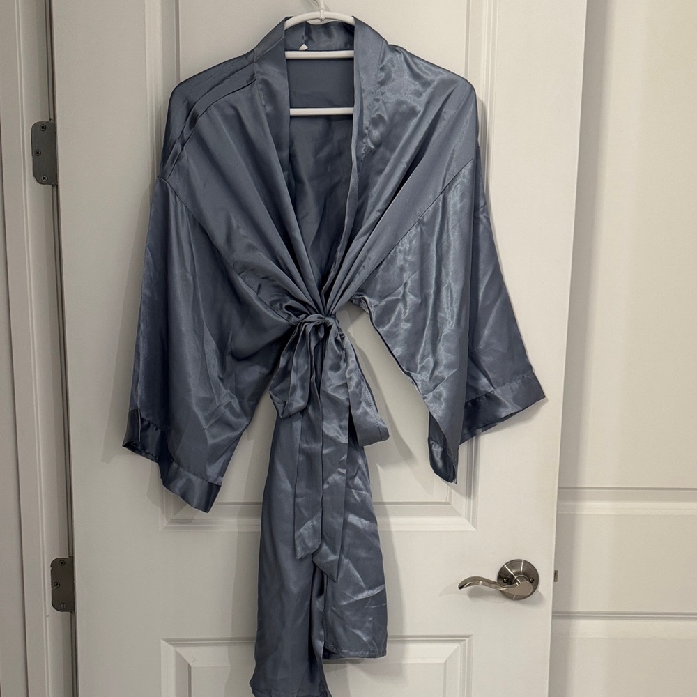Elegant Satin Robe